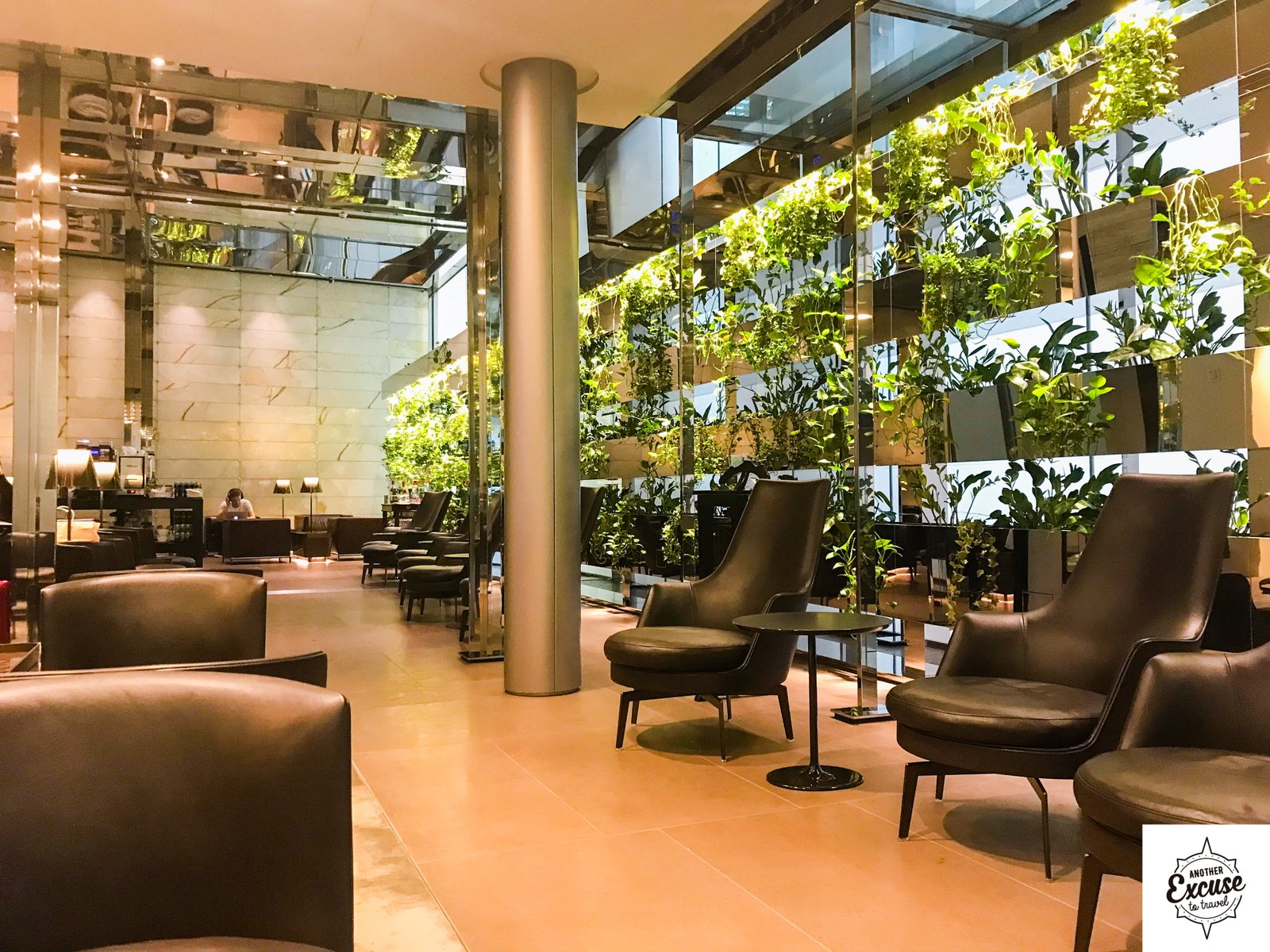 Doha First Class Lounge Seating Sleeping Area Qatar