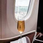 Qatar Airways 787 Oslo Business Class Product Seats Champagne Review