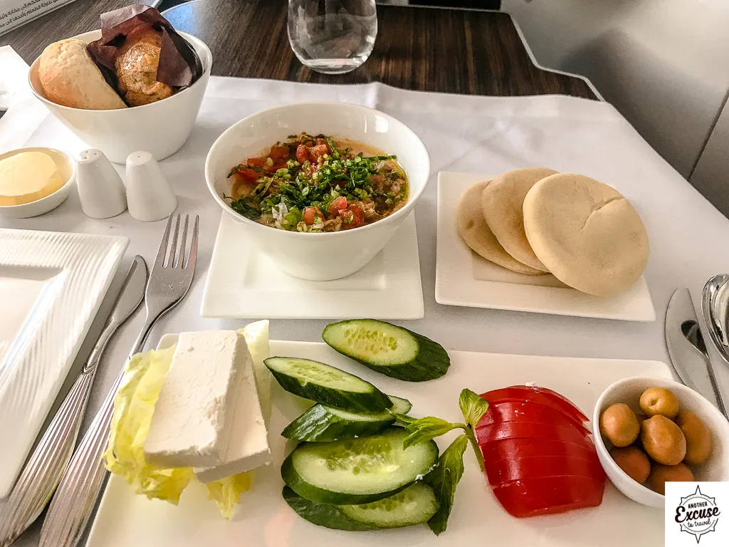 Qatar business class a380