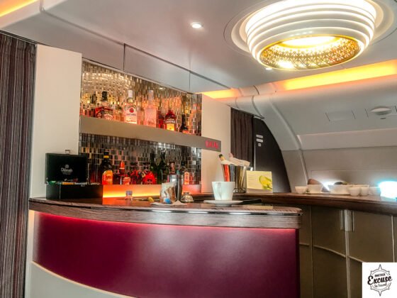 Qatar business class a380
