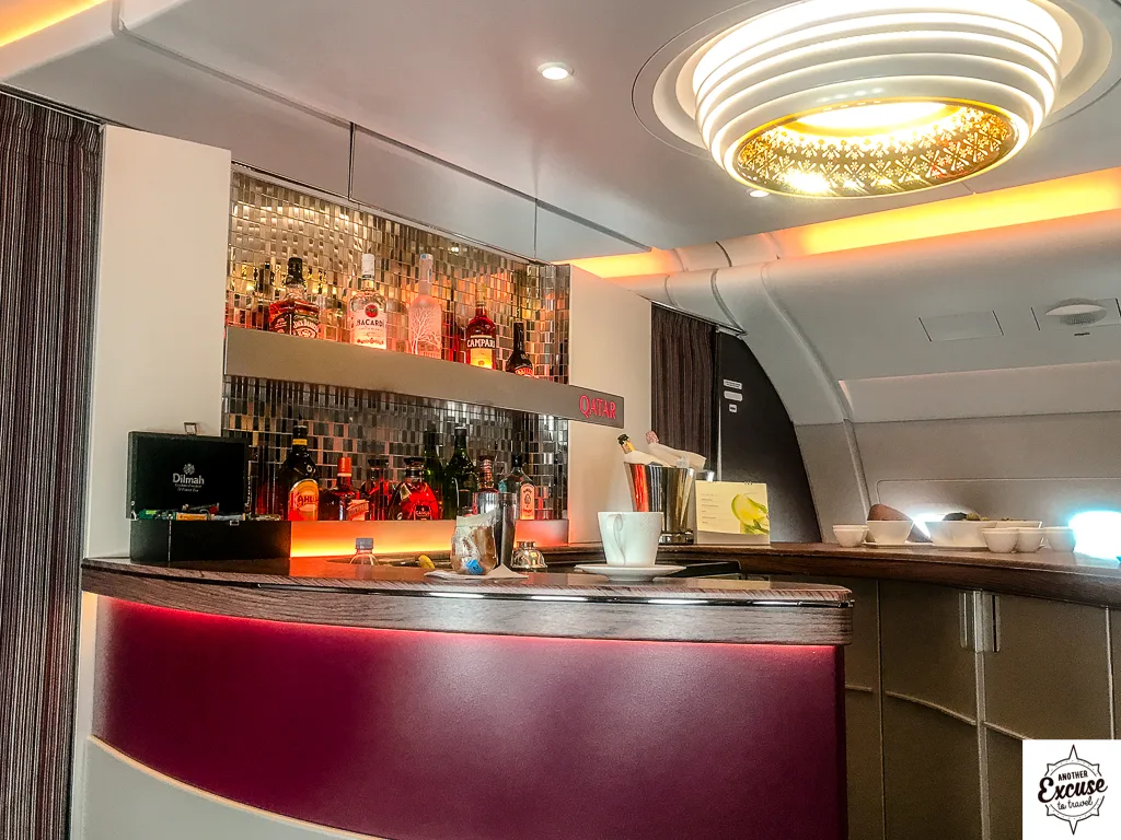 Qatar business class a380