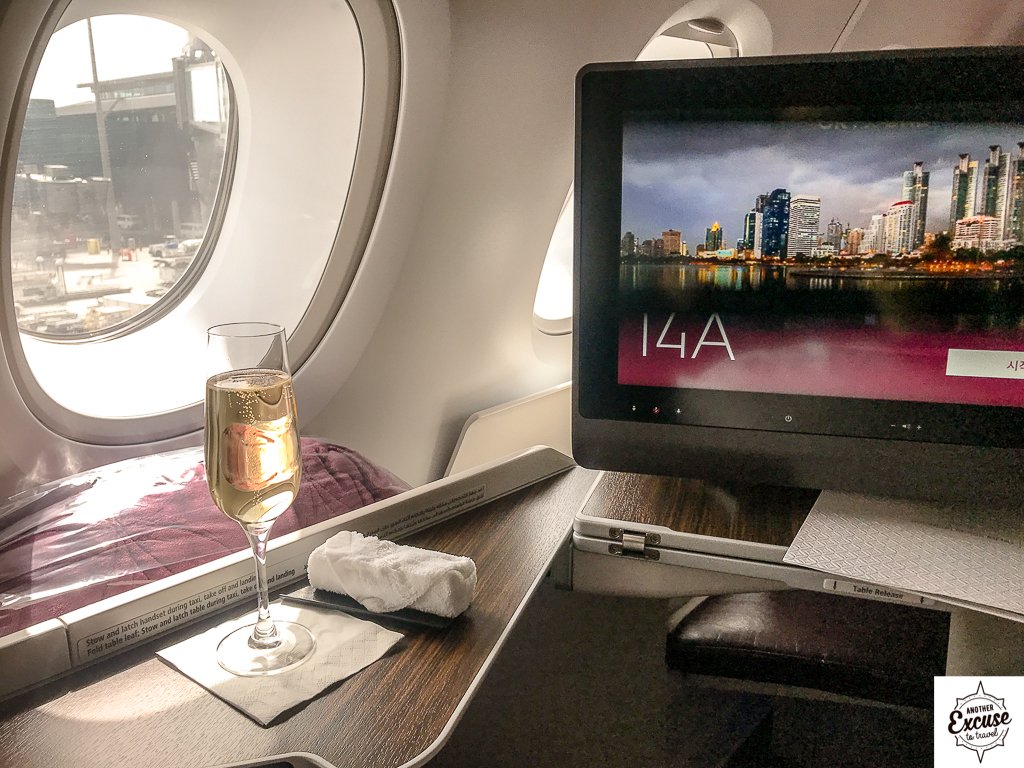 Qatar business class a380