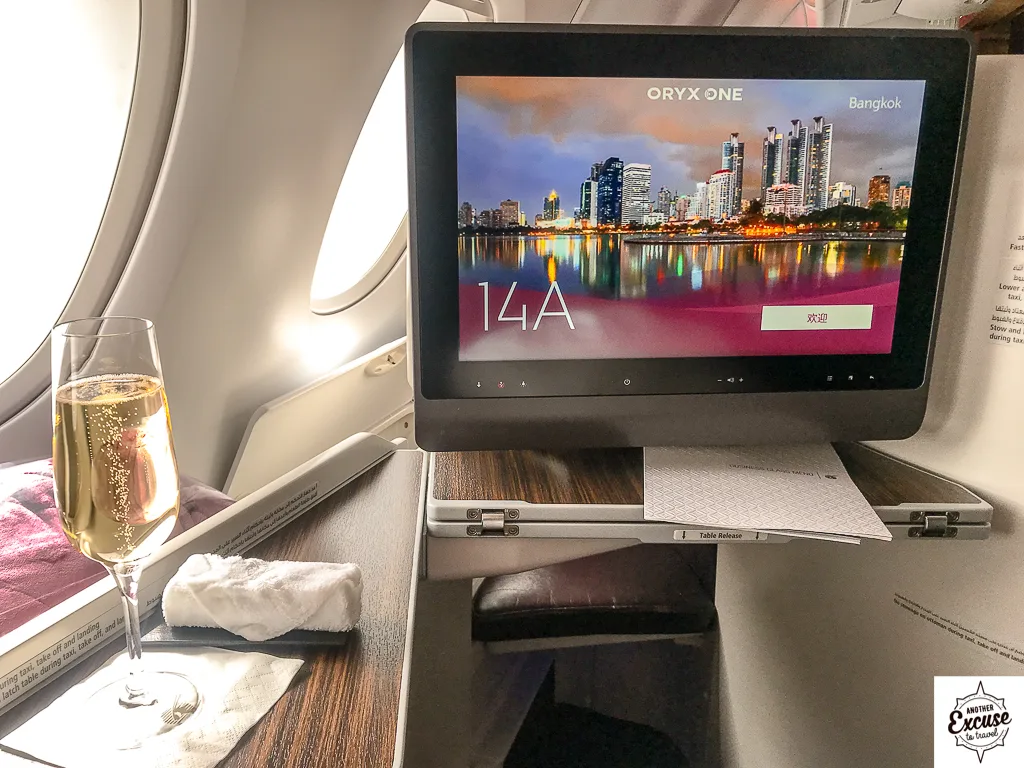 Qatar business class a380