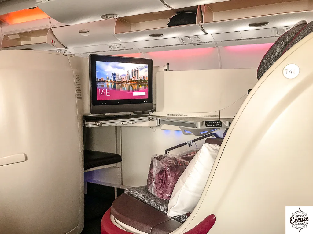 Qatar business class a380