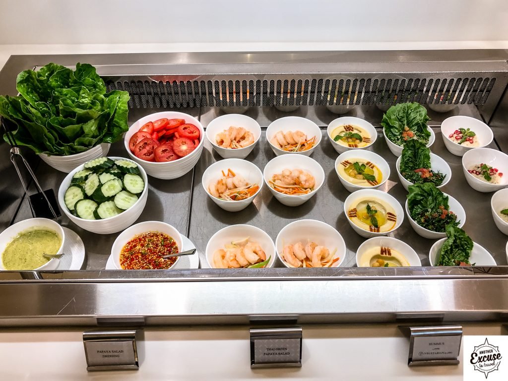 Qatar airways lounge Bangkok