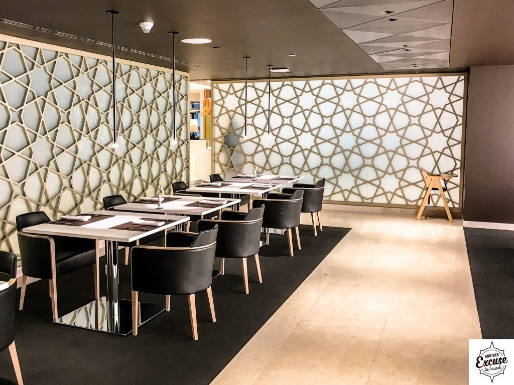 Qatar airways lounge Bangkok