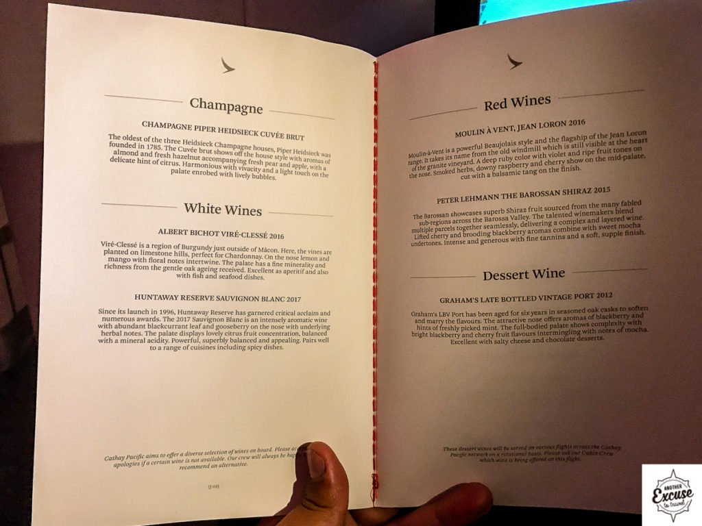 Cathay Pacific a330 business class