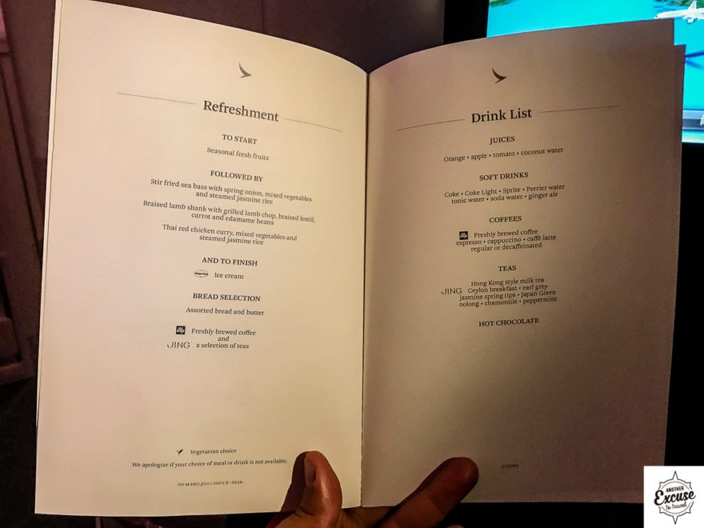 Cathay Pacific a330 business class