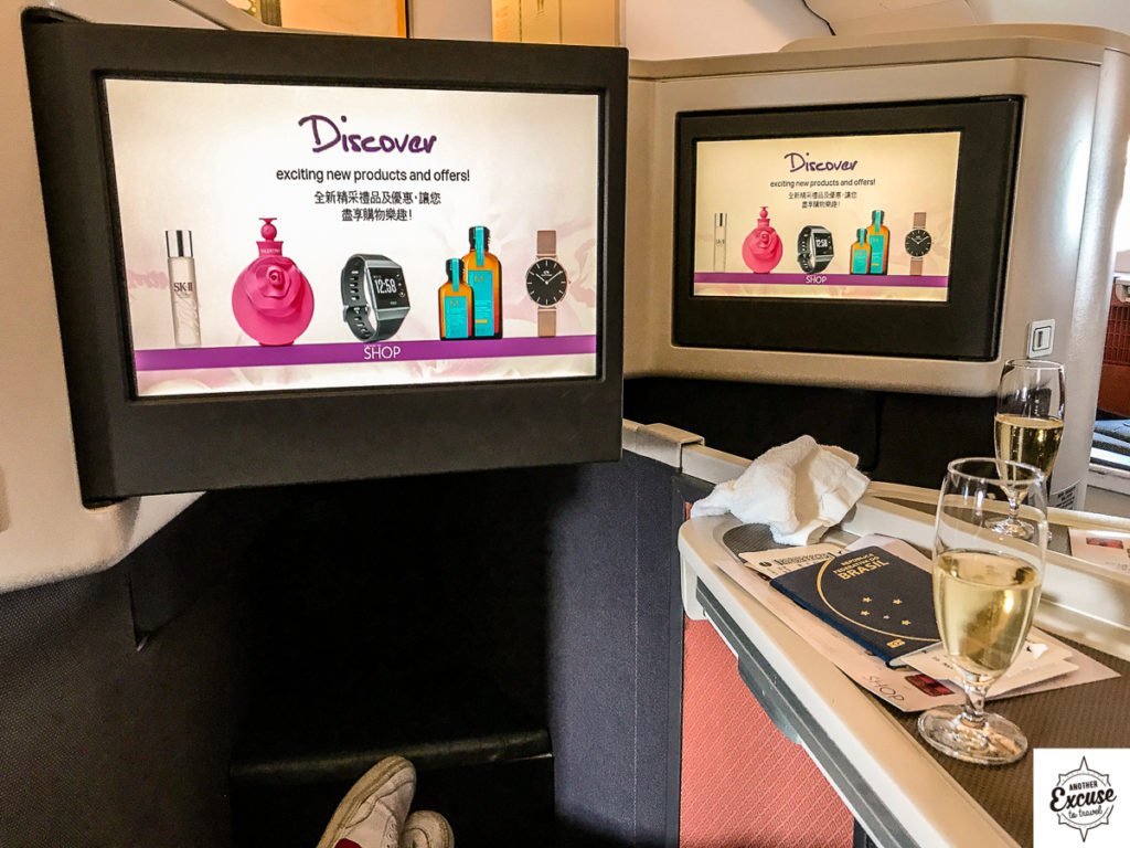 Cathay Pacific a330 business class