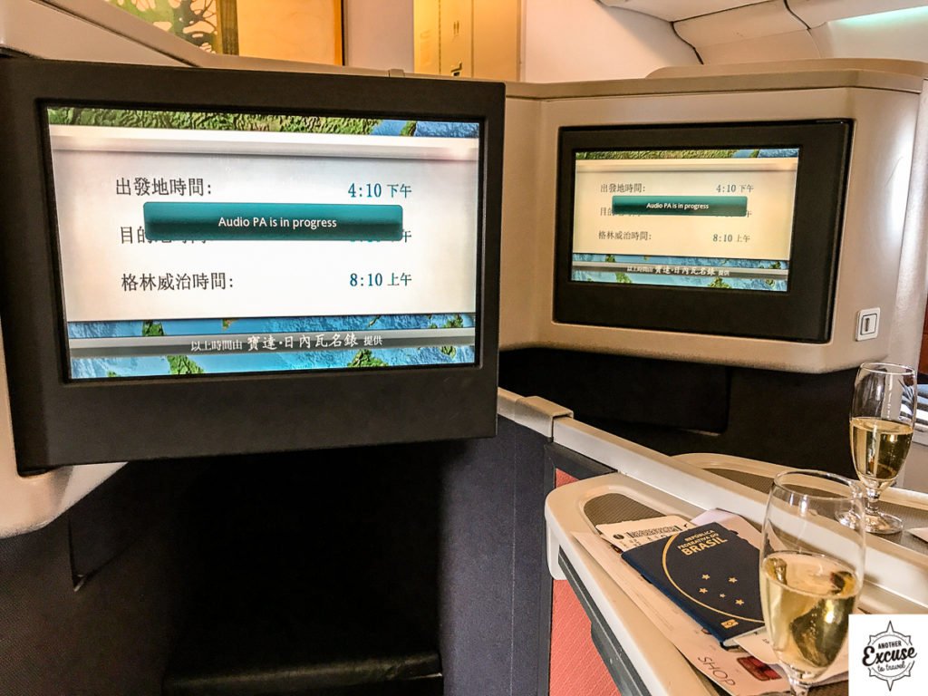 Cathay Pacific a330 business class