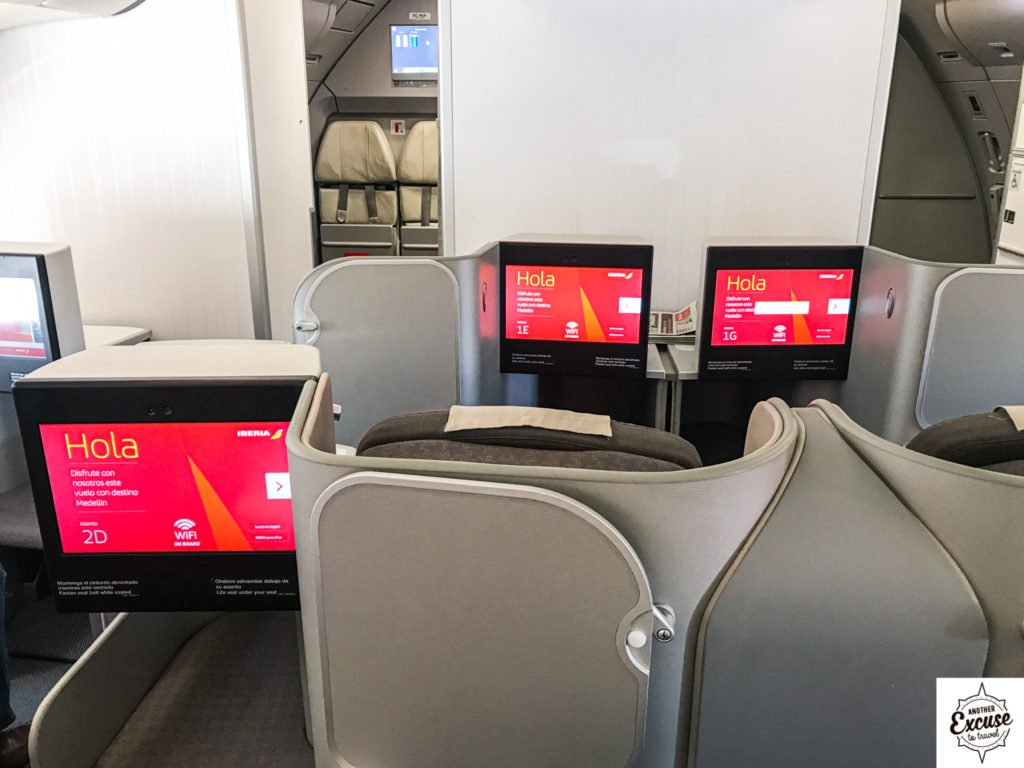 Iberia a330 business medellin