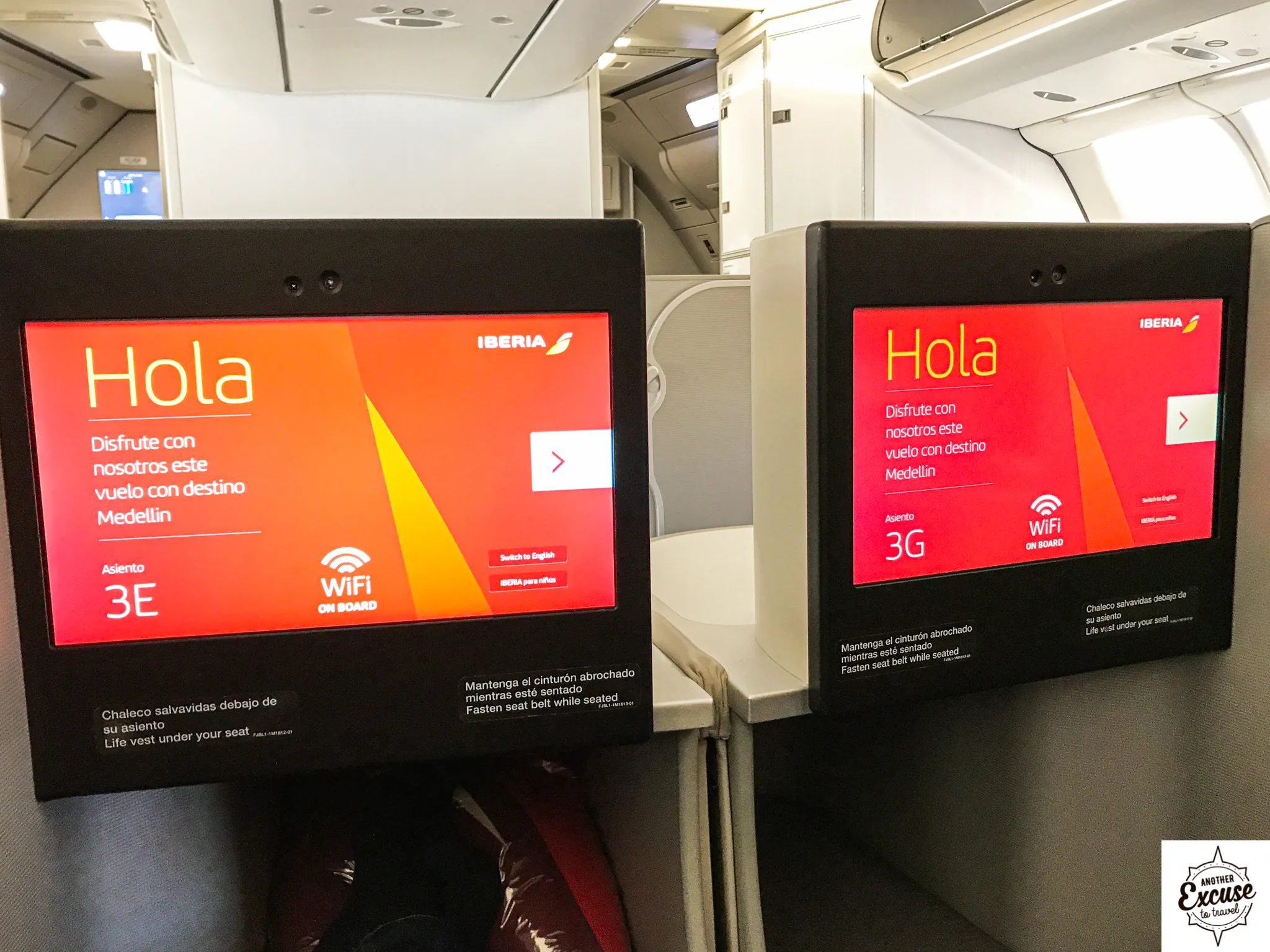 Iberia a330 business medellin