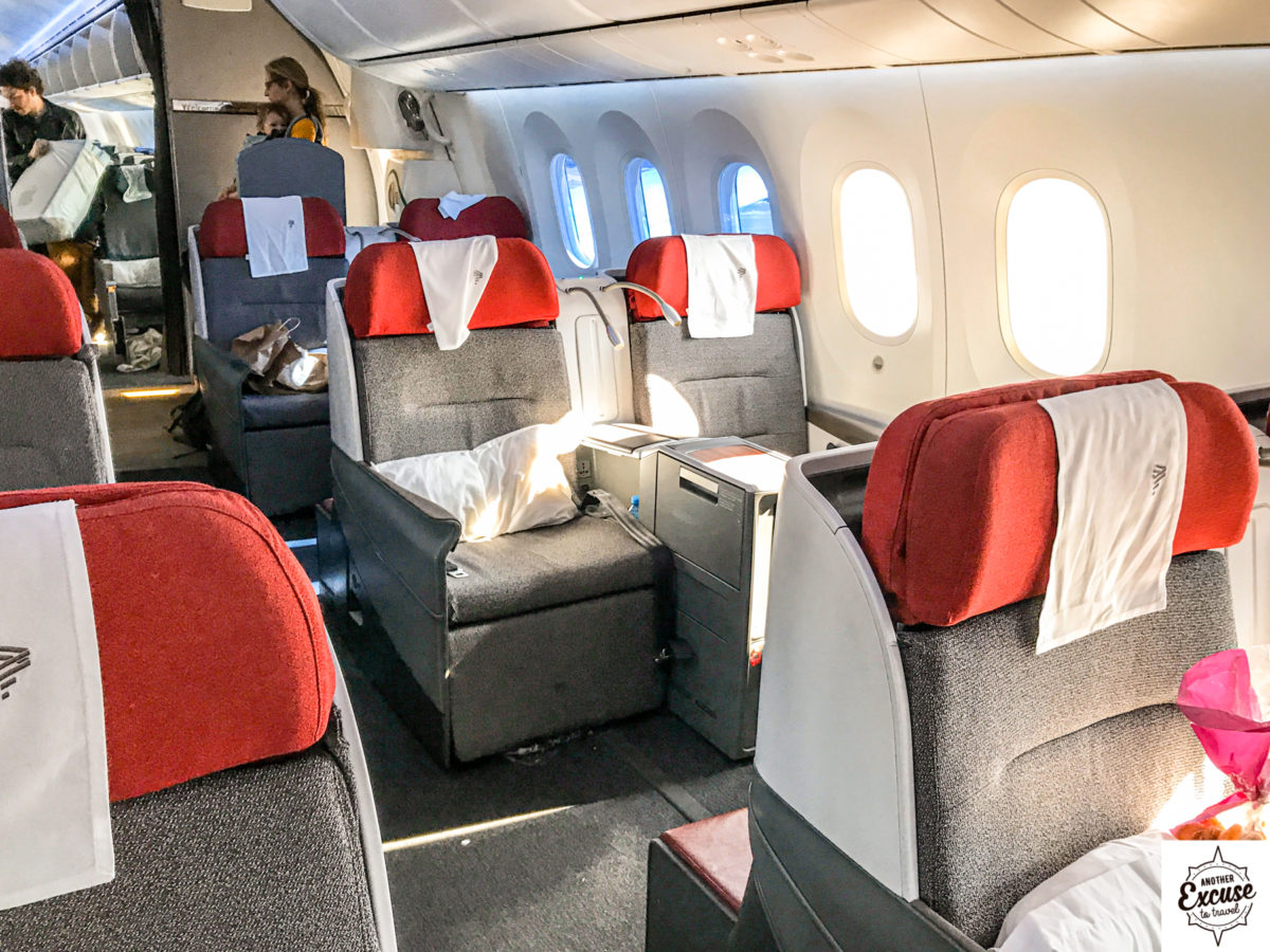 LATAM Business Class 767 Barcelona to São Paulo