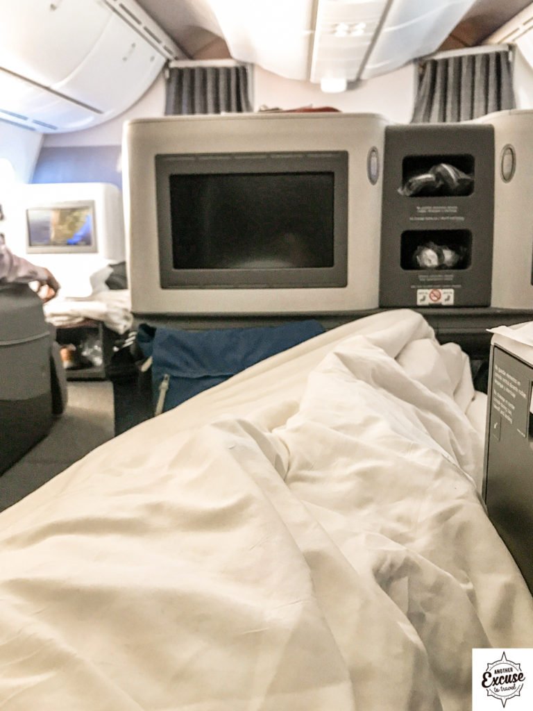 LATAM business class Madrid to Santiago 787 Dreamliner