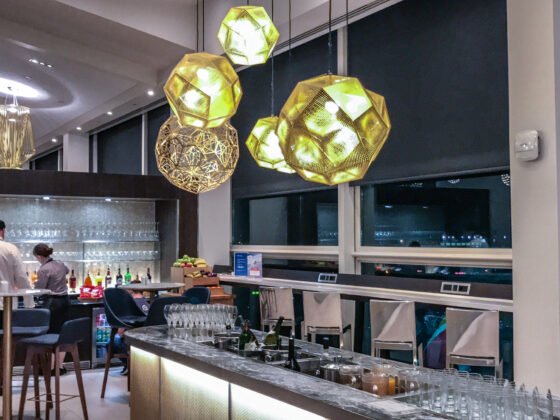 British Airways First Lounge Gatwick