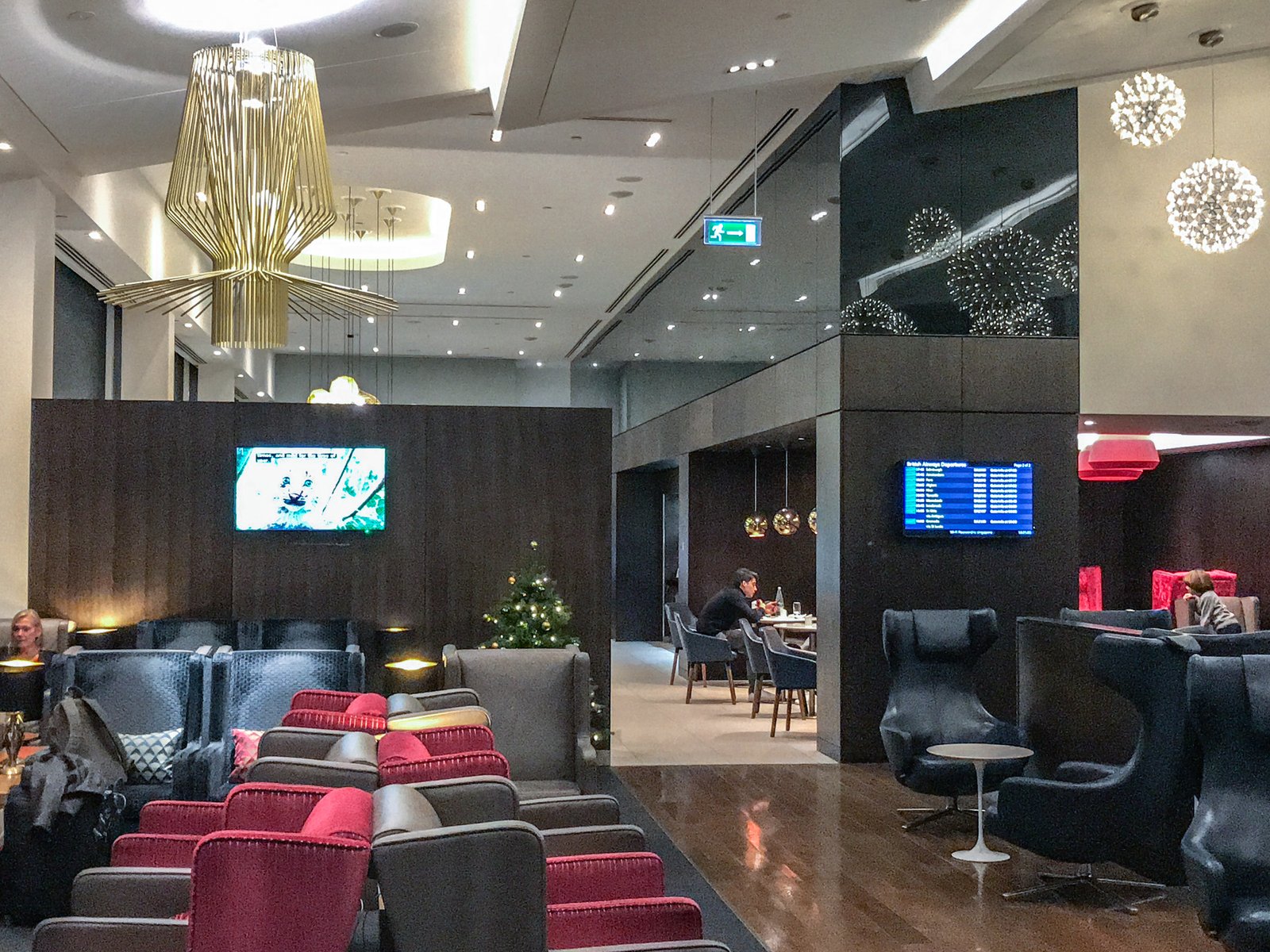 British Airways First Lounge Gatwick