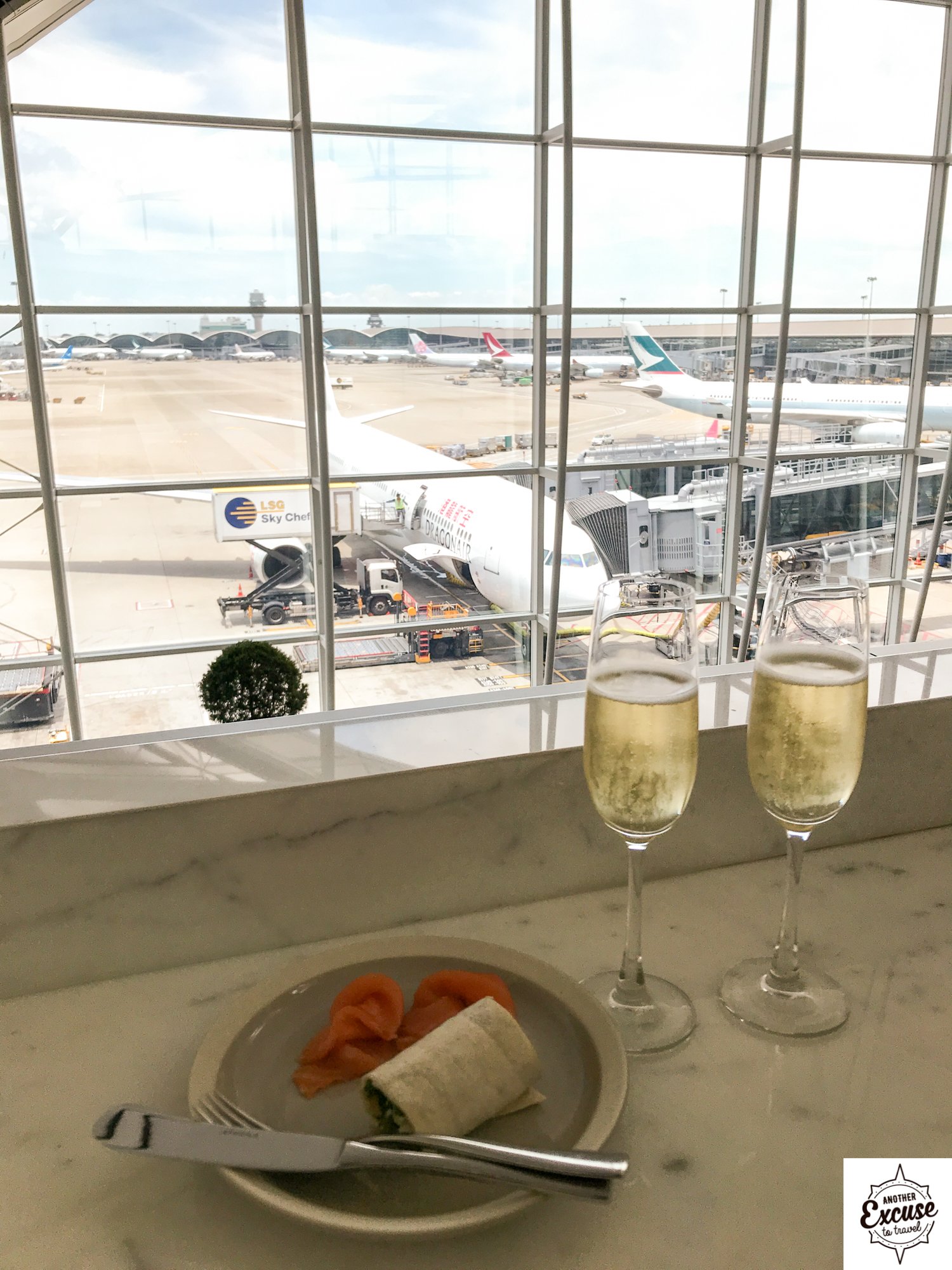 The Wing First Class view