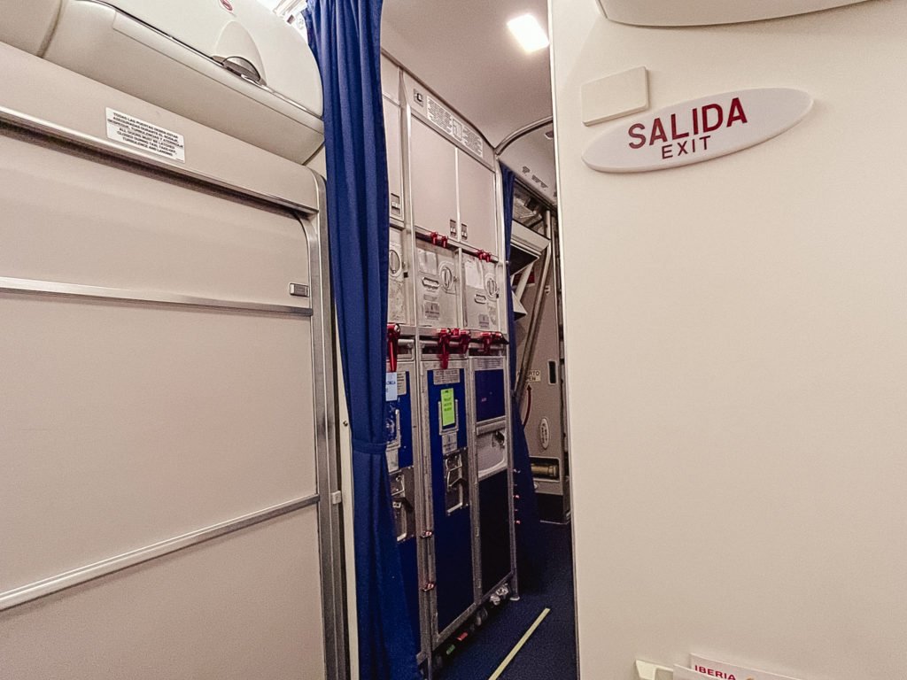 business class cabin on air nostrum