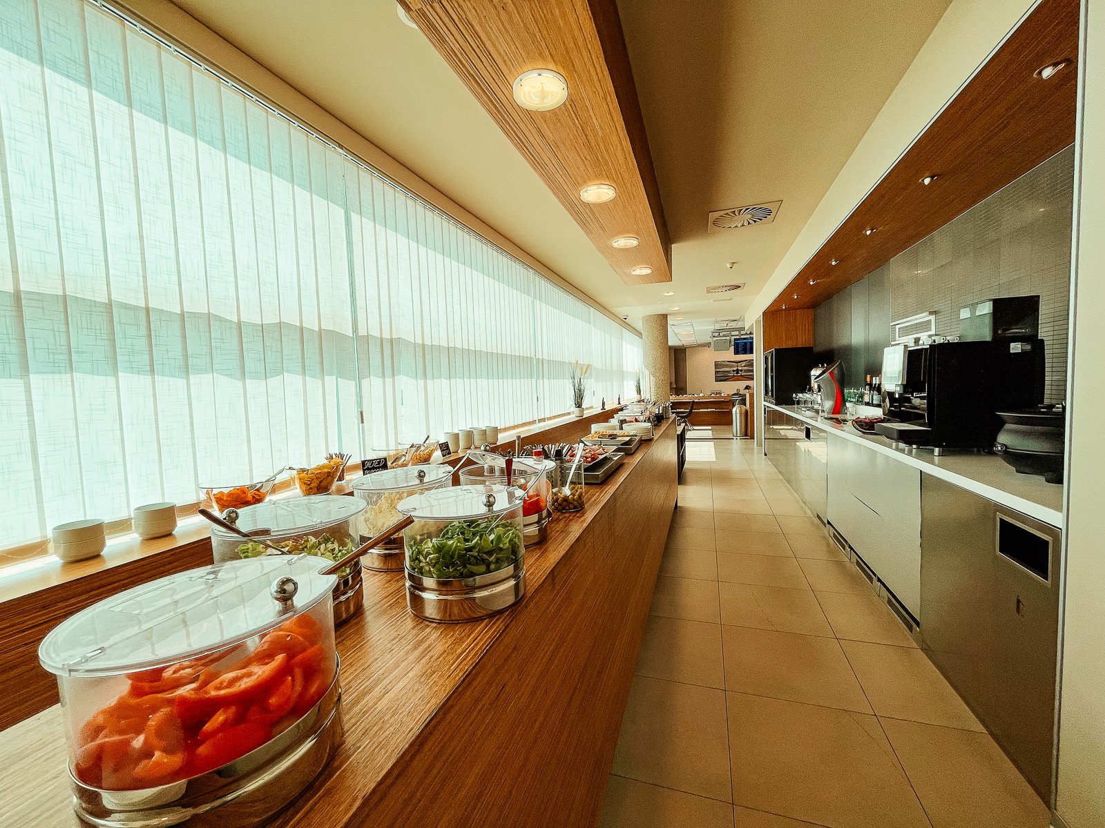 Erste Premier Lounge Prague Buffet Space
