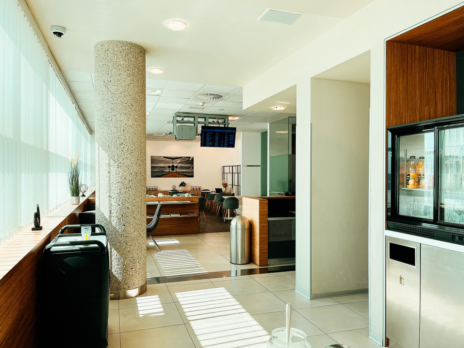 Erste Premium Lounge Prague Seating Area