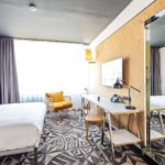 View of the hotel bedroom