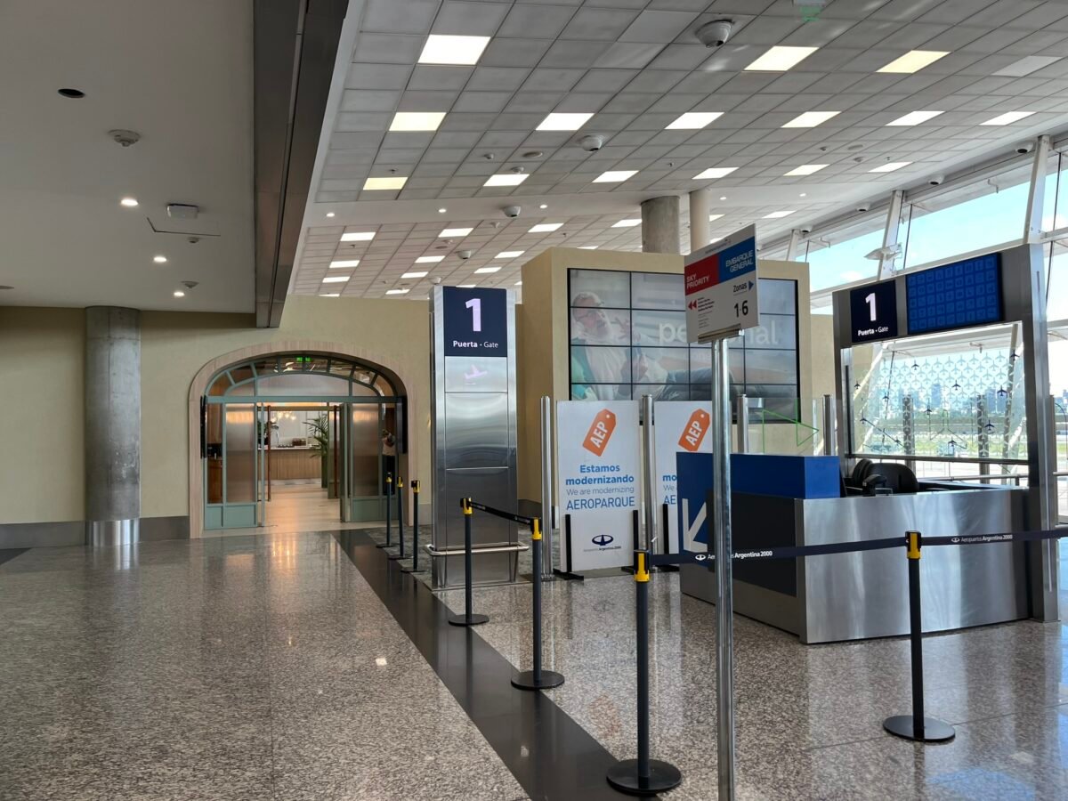 AMAE Lounge Aeroparque Entrance