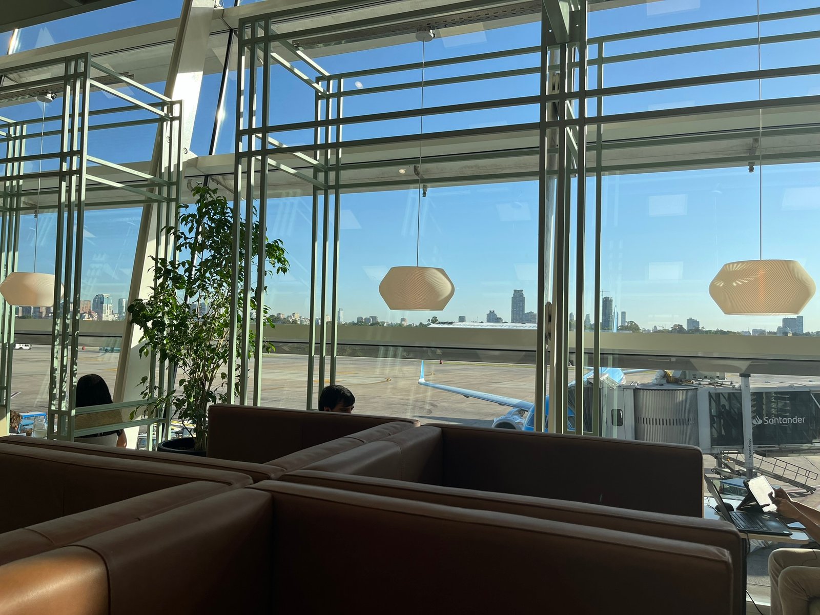 AMAE Lounge Aeroparque - view from window