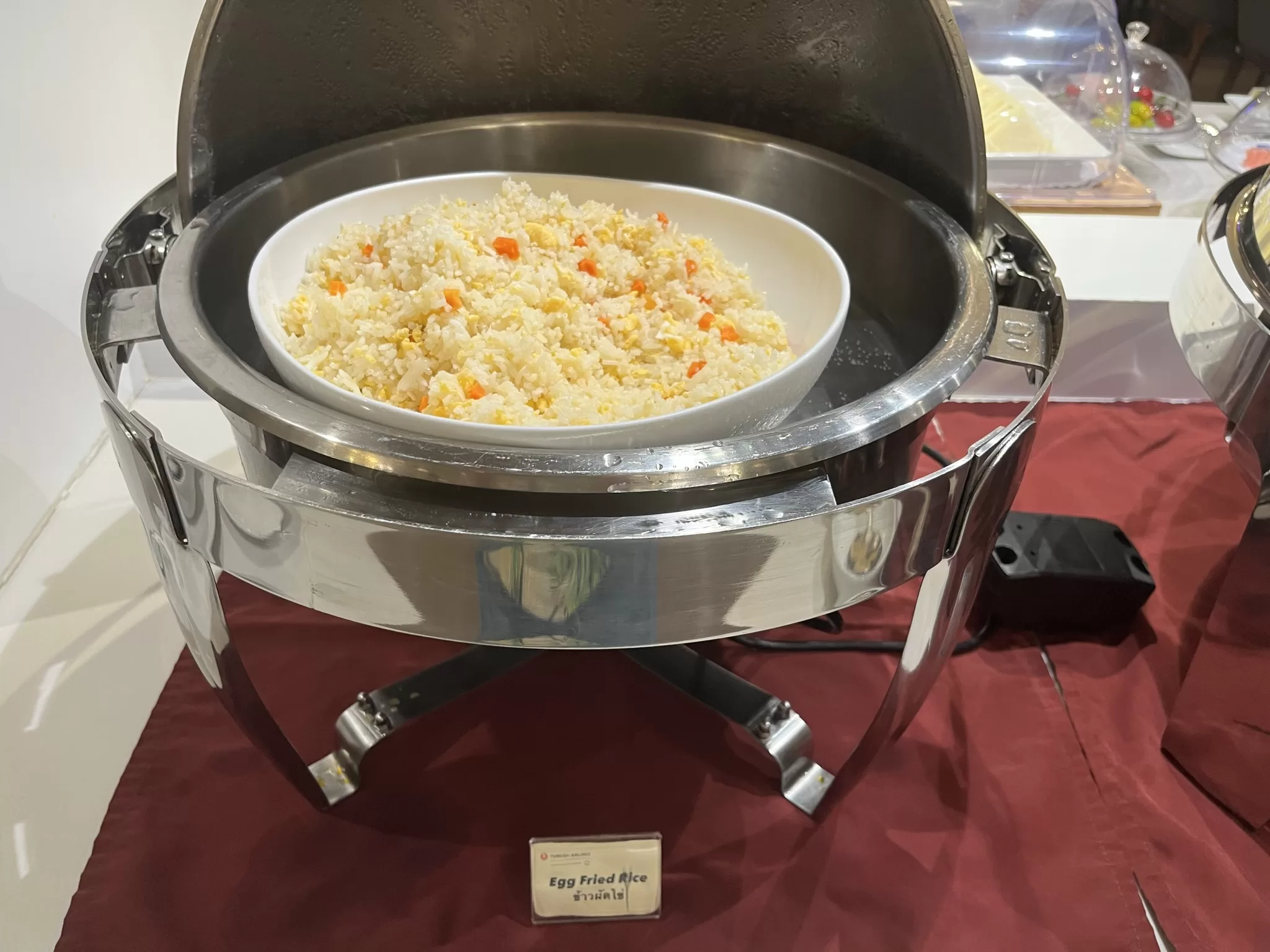 Rice Dish. Lounge Buffet