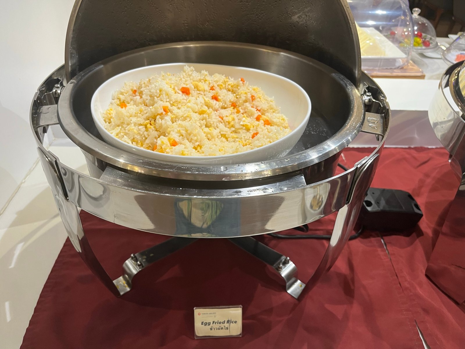 Rice Dish. Lounge Buffet