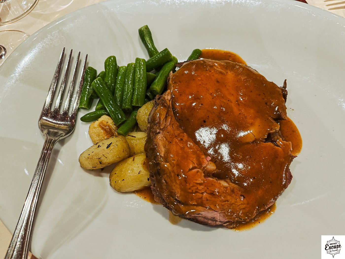 MSC Orchestra Restaurant Beef Dish