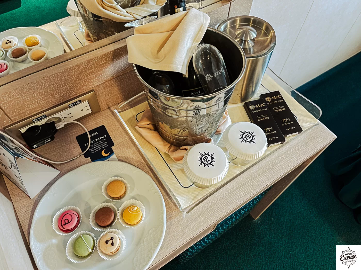 Prosecco and Macarons