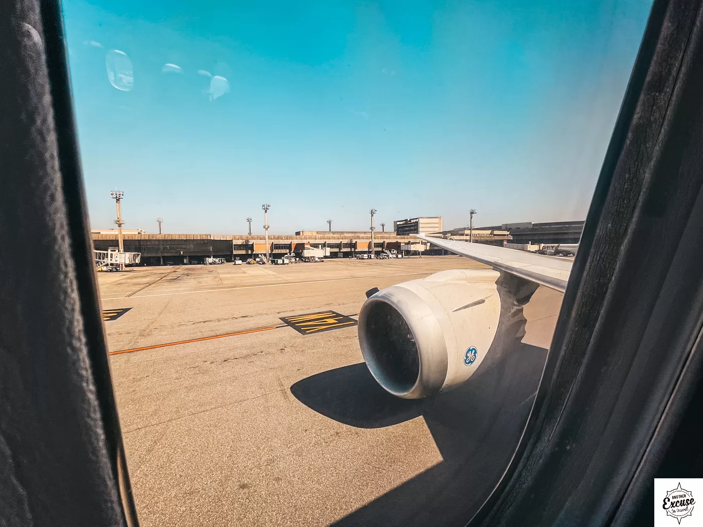 Aeromexico 787-8 view from window - Sao Paulo