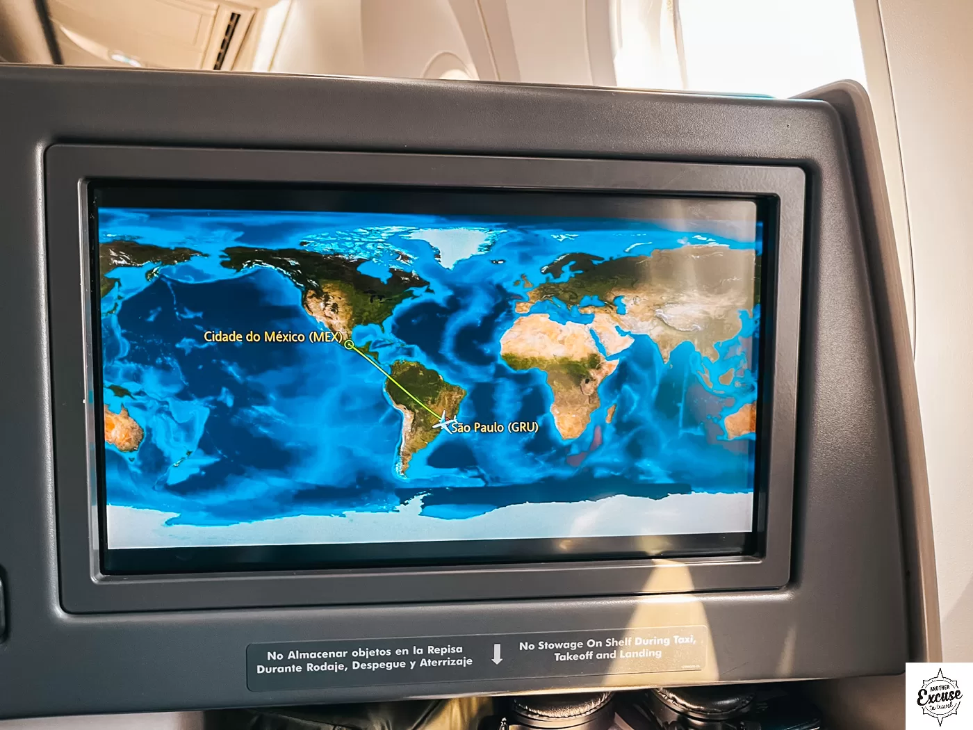 Aeromexico 787-8 Business Class IFE Screen