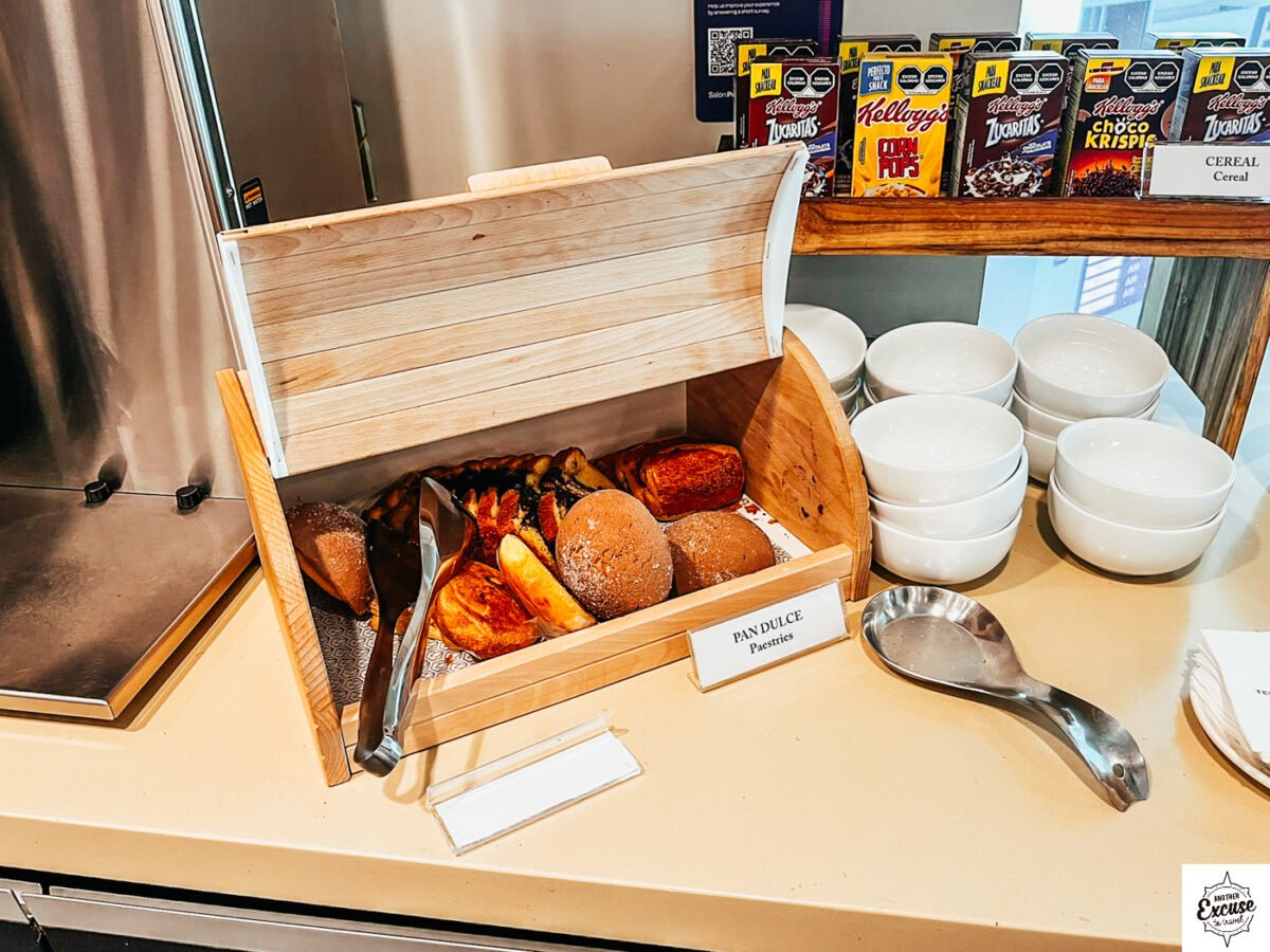 Bread and pastry selection