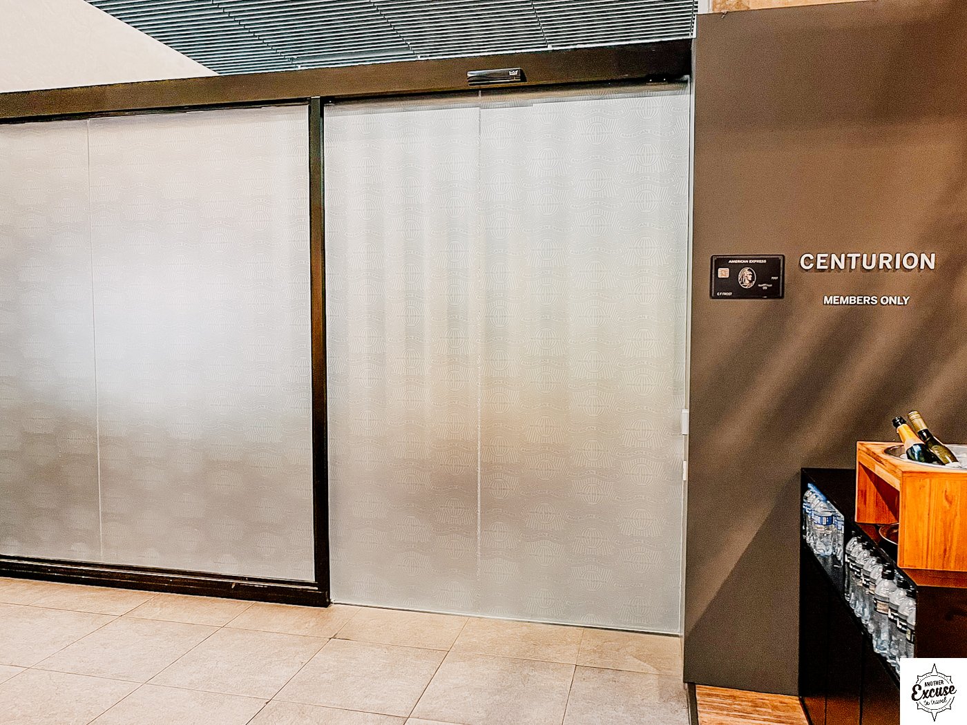 Centurion lounge São Paulo 'Centurion Card Holder' area