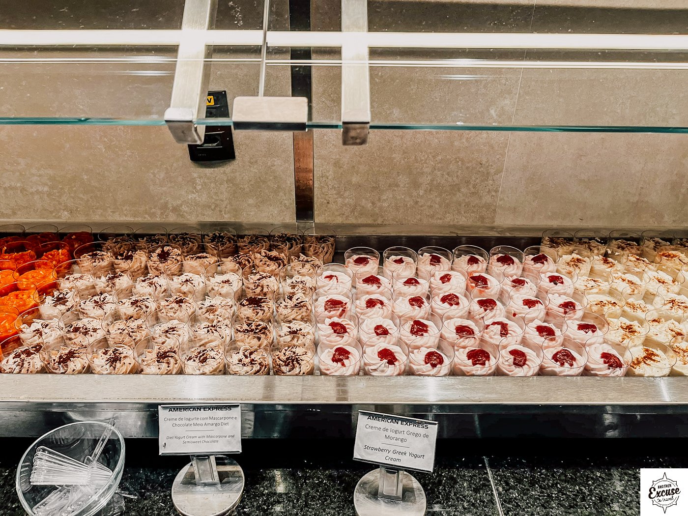 Centurion Lounge São Paulo Desserts