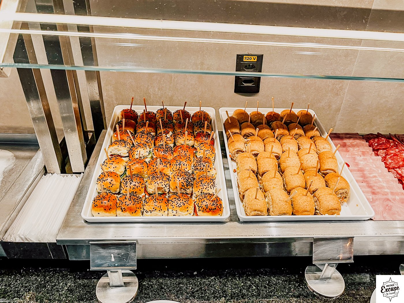 Centurion Lounge São Paulo sandwiches