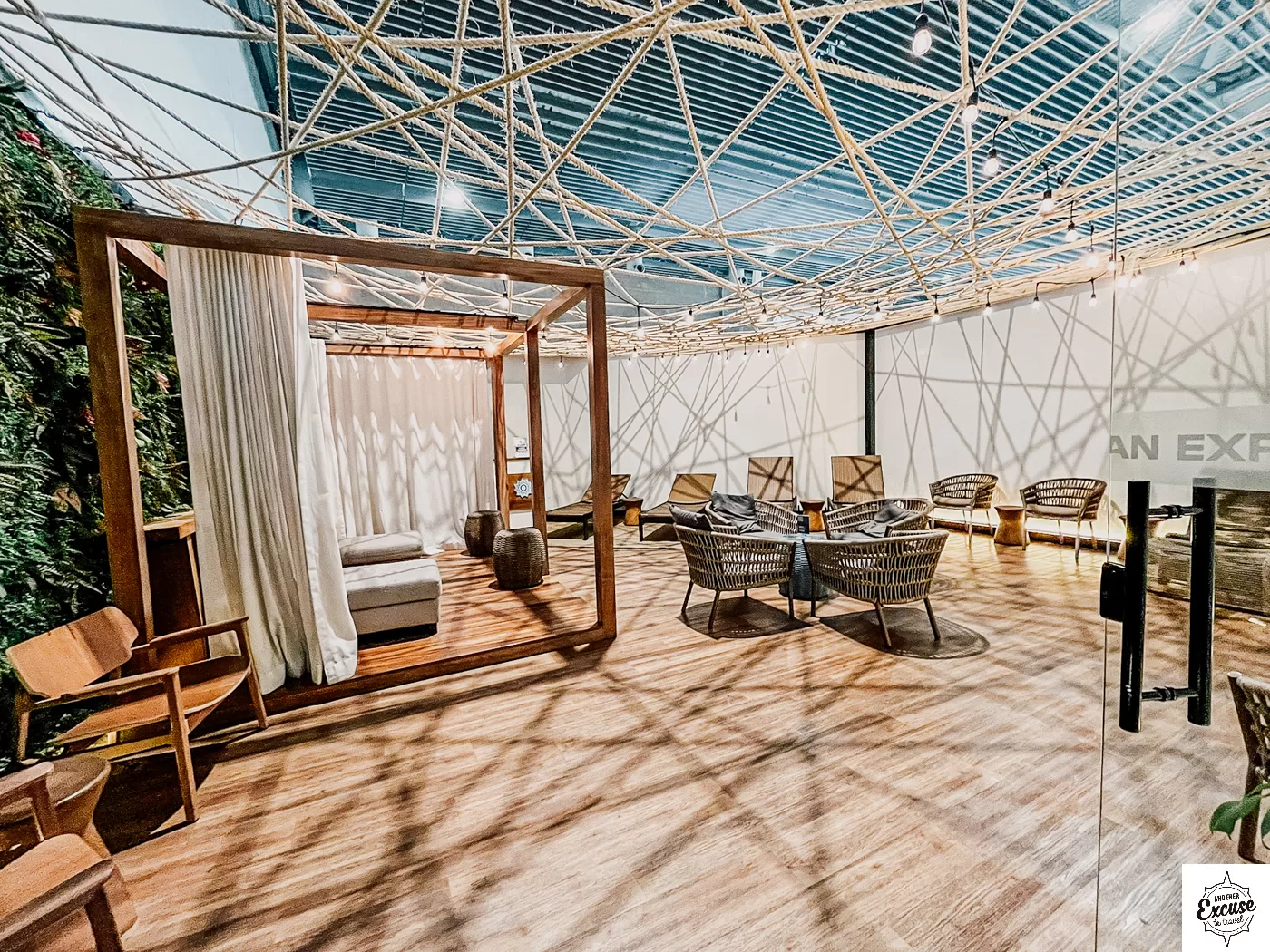 Amex Lounge Beach Area