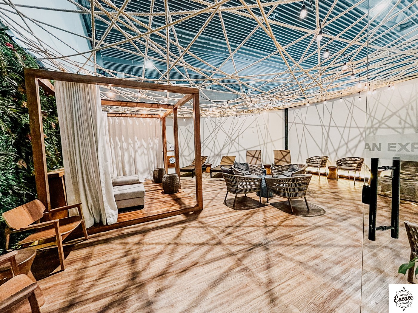 Amex Lounge Beach Area