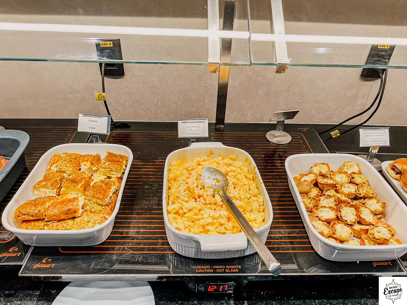 Centurion Lounge São Paulo breakfast options