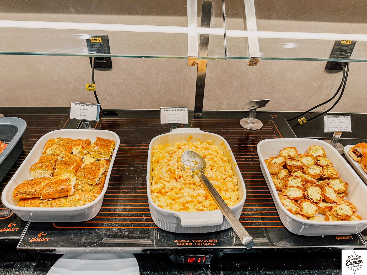 Centurion Lounge São Paulo breakfast options