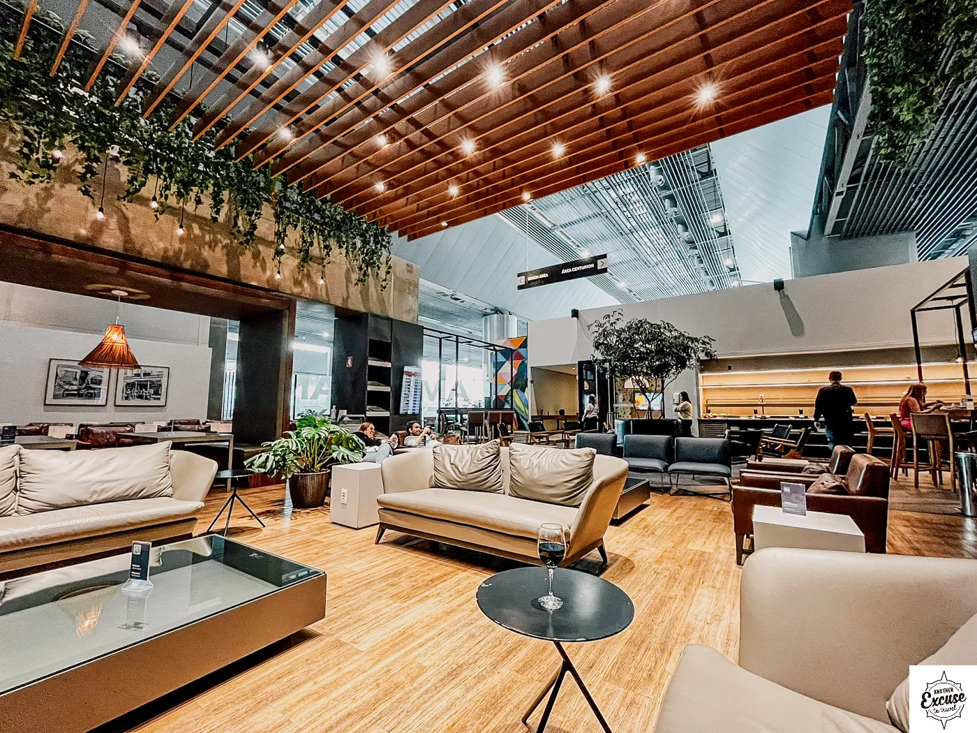 Centurion lounge São Paulo main seating area