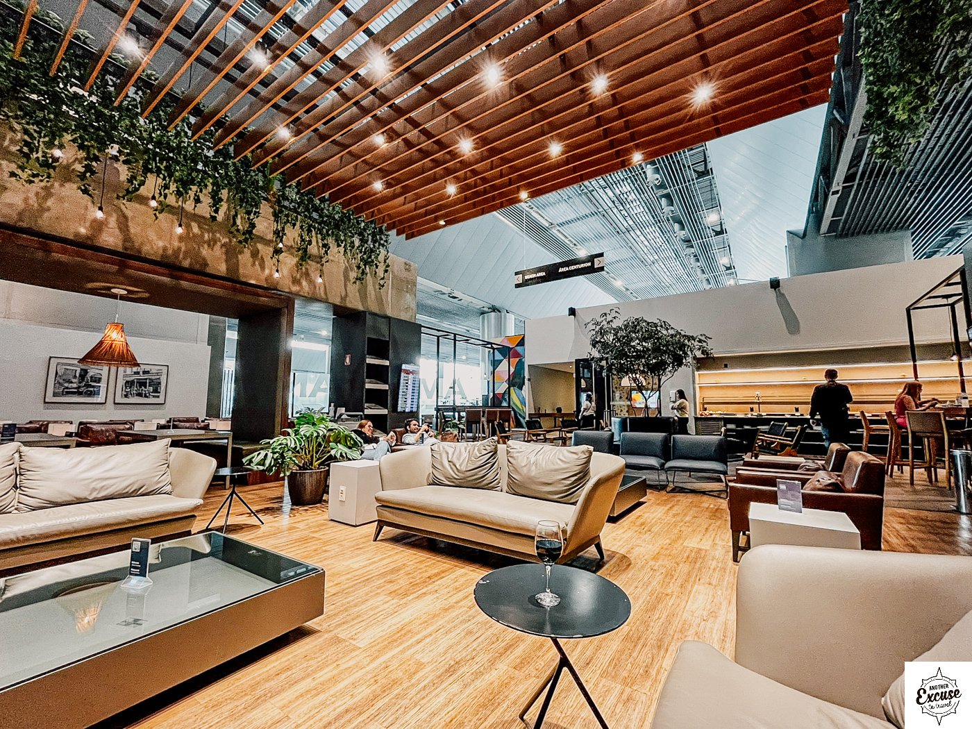 Centurion lounge São Paulo main seating area