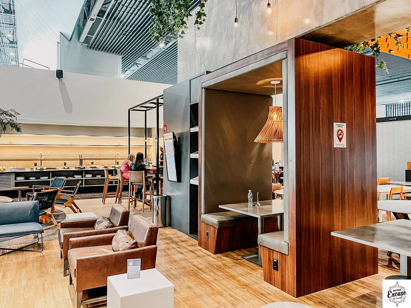 Centurion lounge São Paulo seating area