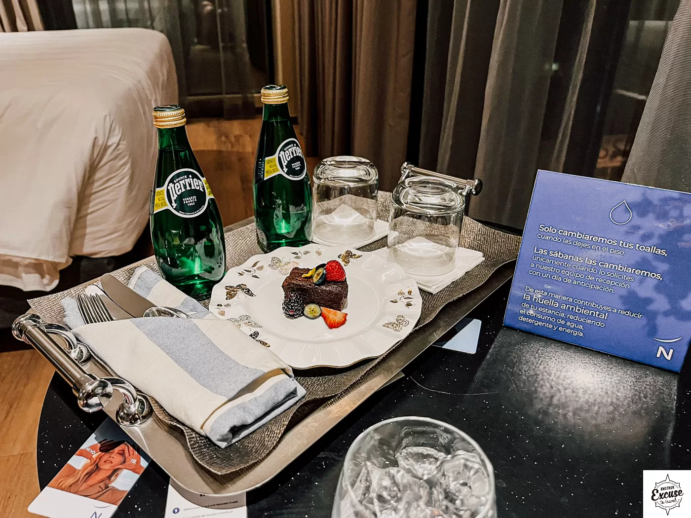 Novotel Mexico City Centro Histórico welcome amenity.