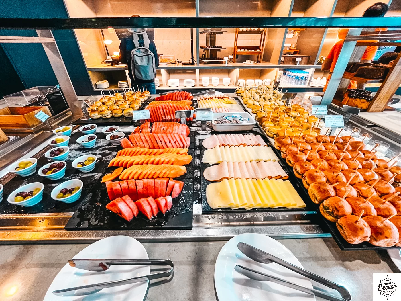 Banco Safra Lounge São Paulo food buffet