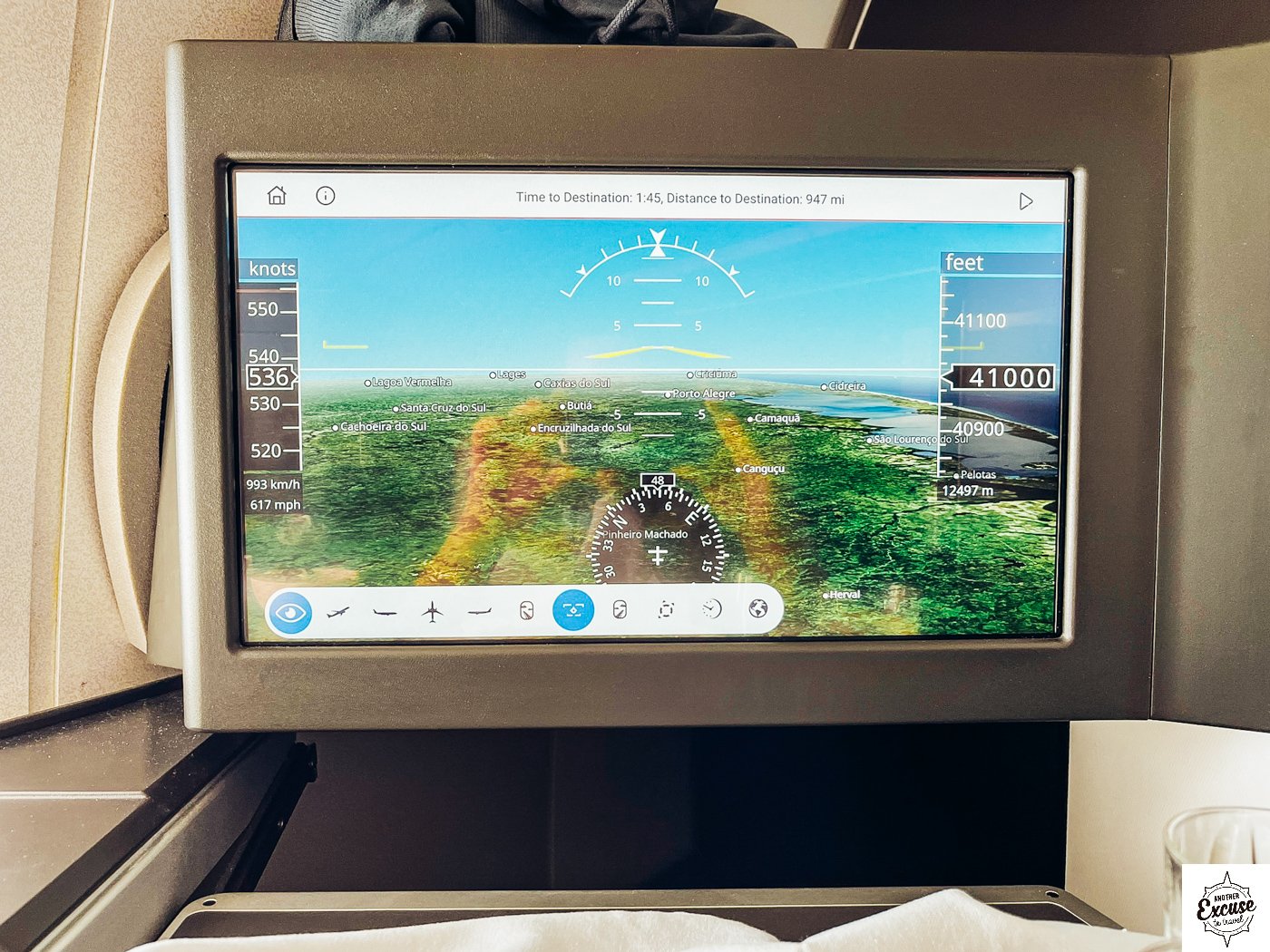 British Airways B777-200 Club Suite IFE