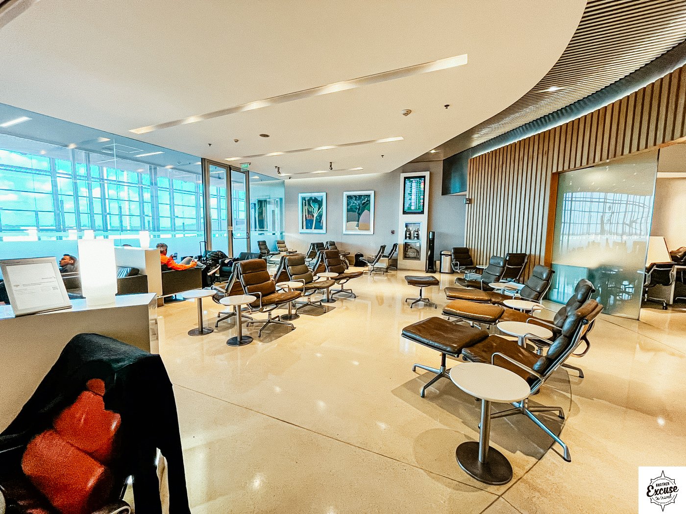 American Airlines Iberia Lounge Buenos Airws Seating Area
