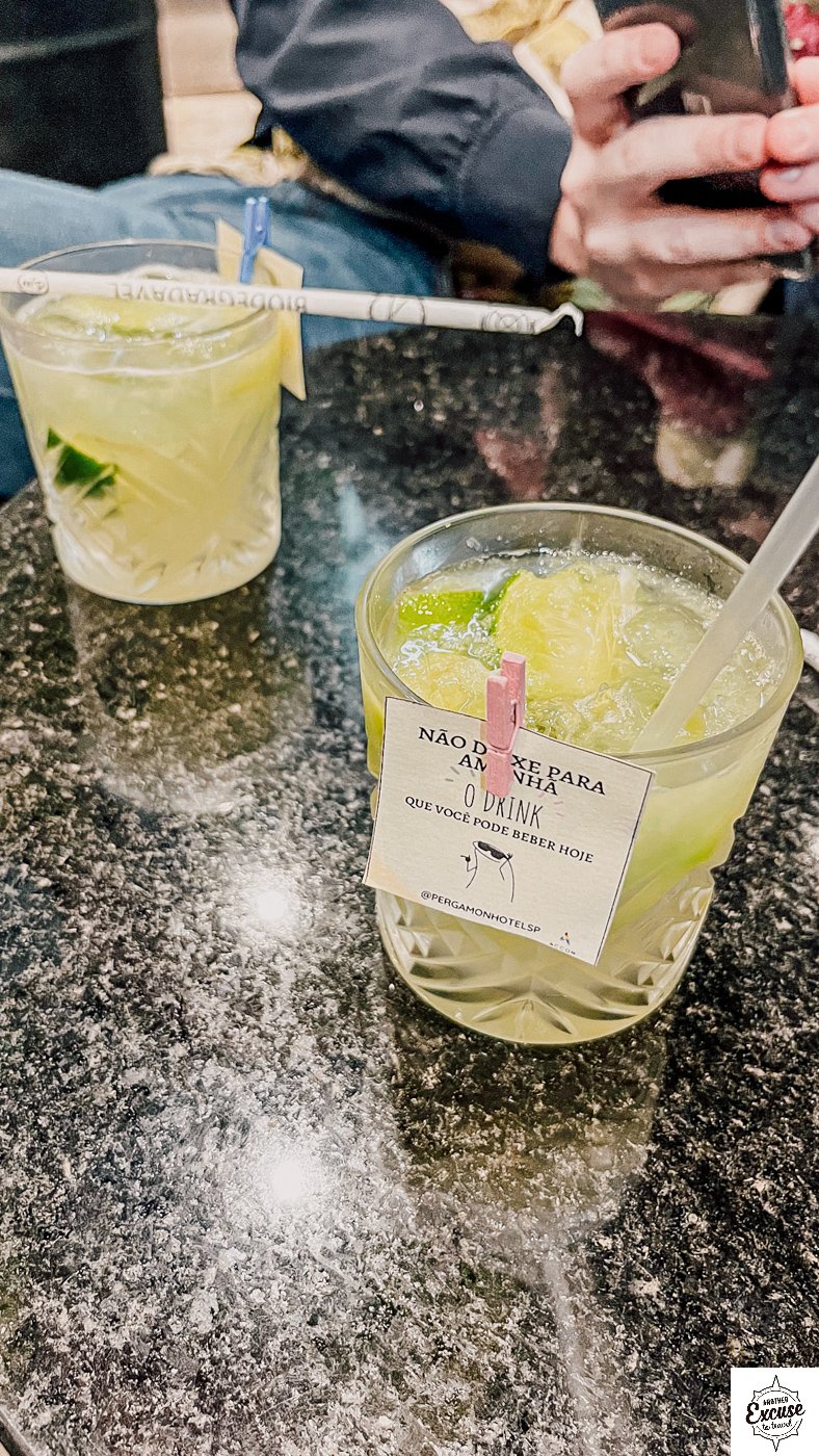 Caipirinha welcome drink