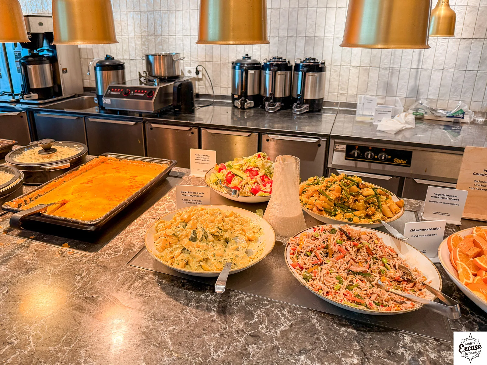 Finnair Business Lounge (Schengen) food